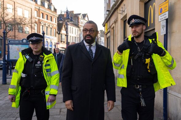 James Cleverly blasts intimidation of MPs as Tory reveals ‘bulletproof clingfilm’ on home