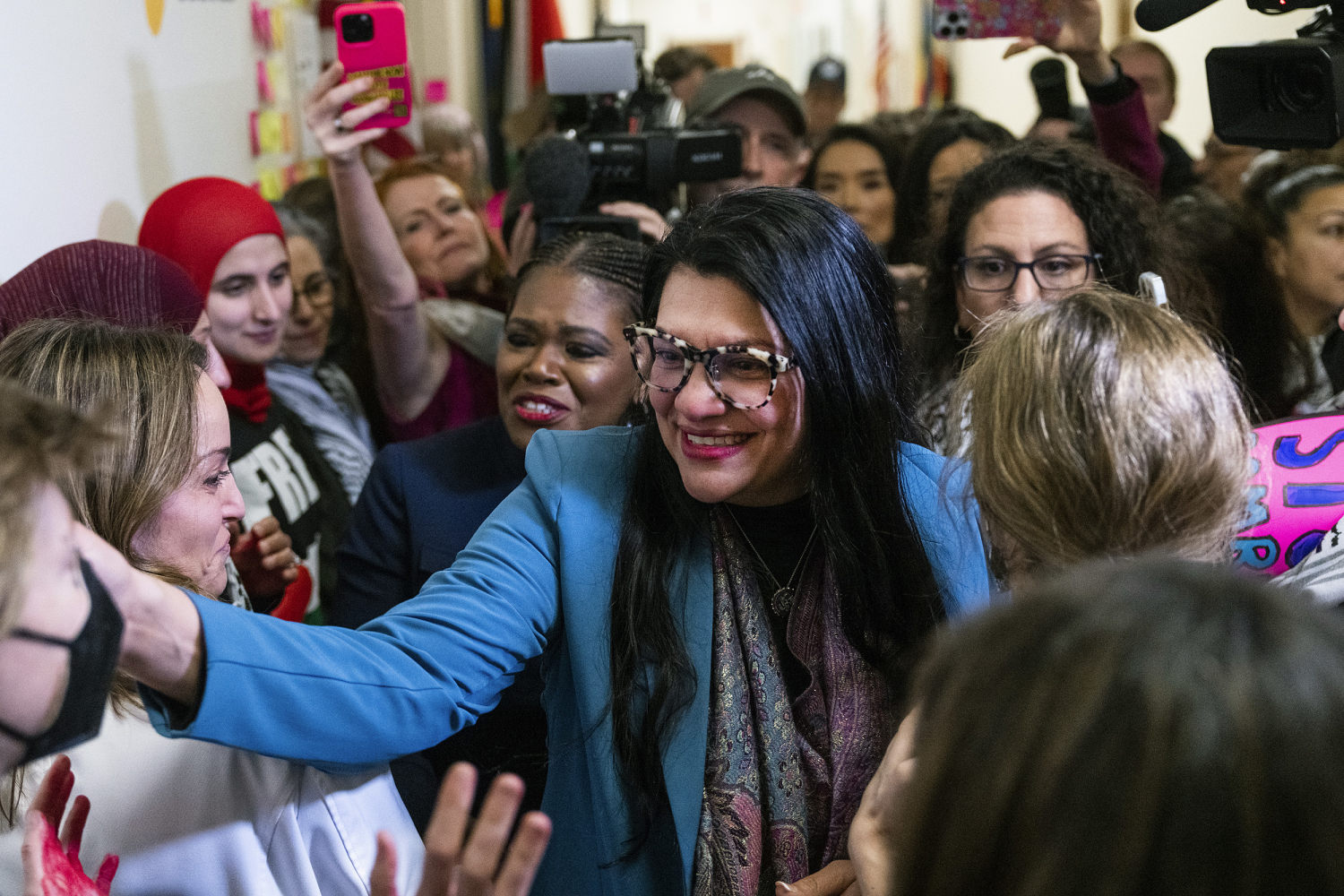 Rep. Rashida Tlaib urges Michigan Democrats to vote against Biden in the primary