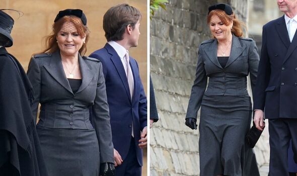 Sarah Ferguson puts cancer woes behind her as she’s all smiles with Prince Andrew at event