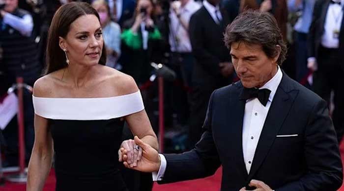 Tom Cruise inquires after Kate Middleton’s health in meeting with Prince William