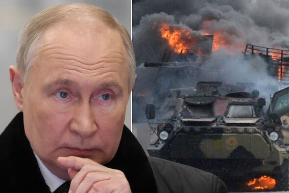 Vladimir Putin now ‘in survival mode’ as Ukraine war tactics branded ‘totally insane’