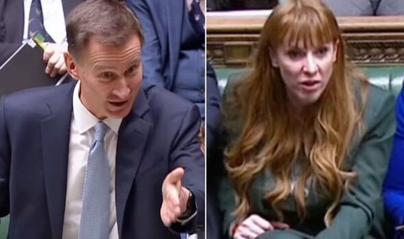 Angela Rayner furious as Commons explodes over Jeremy Hunt’s brutal attack
