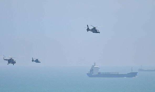 China’s aircraft and warships surround Taiwan as invasion threat surges