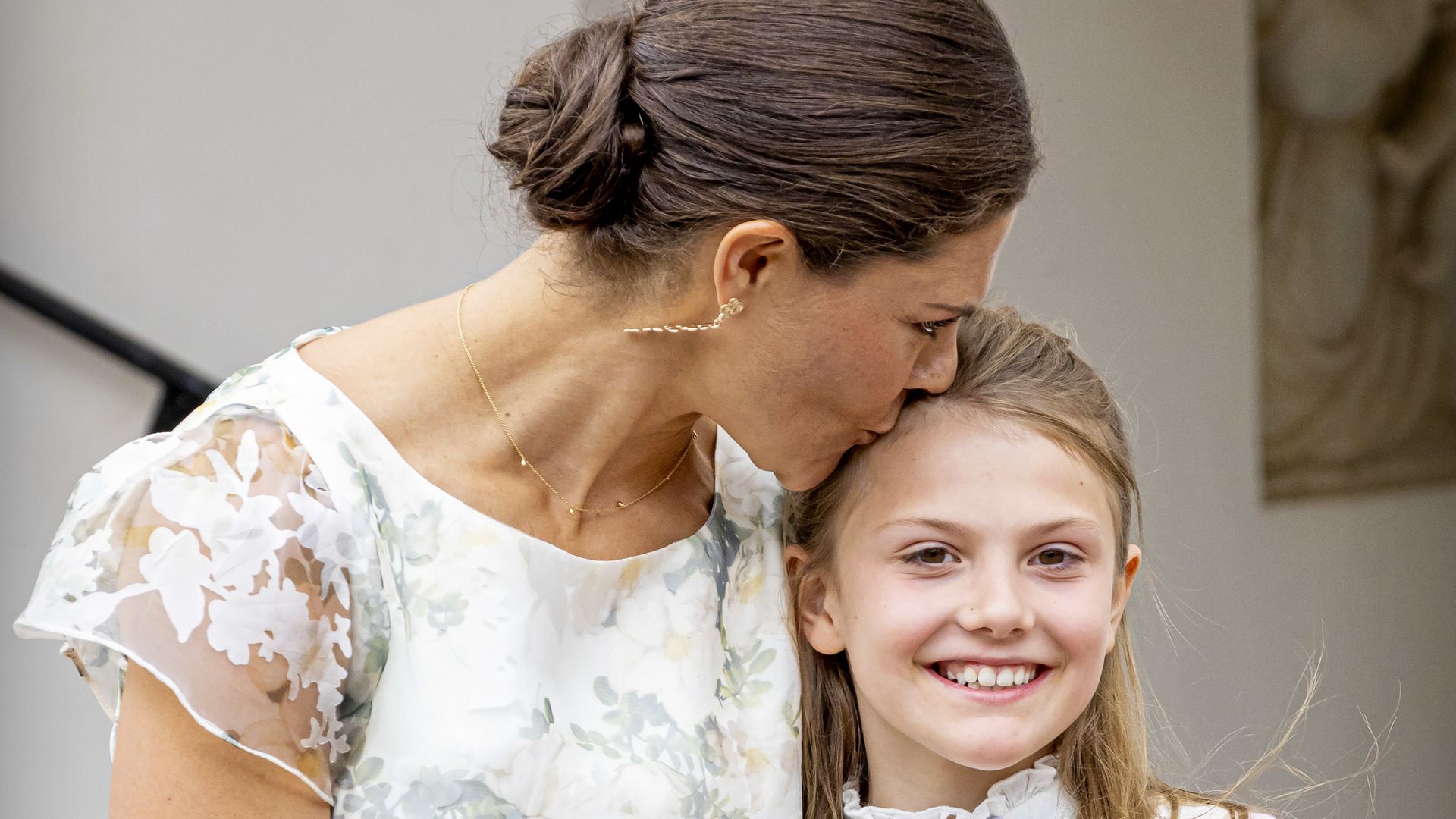 Crown Princess Victoria twins with Princess Estelle, 12, for cutest mother-daughter moment
