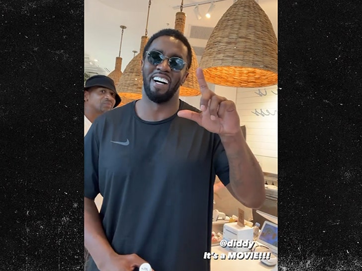 Diddy Surfaces in Public Again, Speaks on Camera with Stevie J in Tow