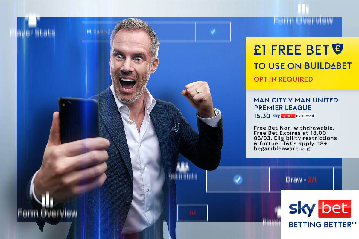 Get £1 free bet to spend on Man City vs Man Utd on Sunday with Sky Bet