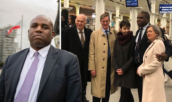 ‘Height of hypocrisy!’ David Lammy torn apart as latest attack on Boris Johnson backfires