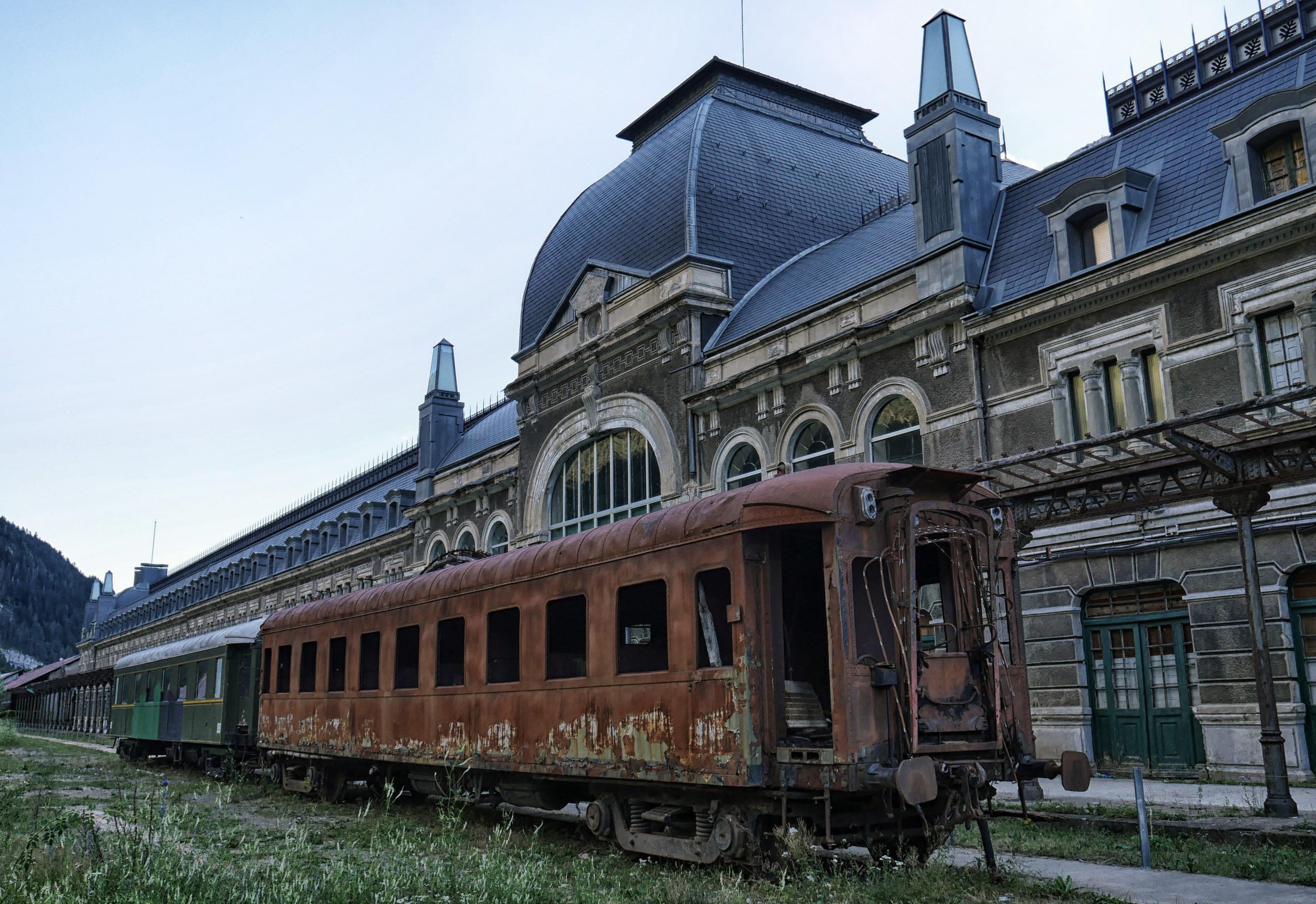 How Europe’s most luxurious train station dubbed ‘Titanic of the Mountains’ was ABANDONED before hotel transformation