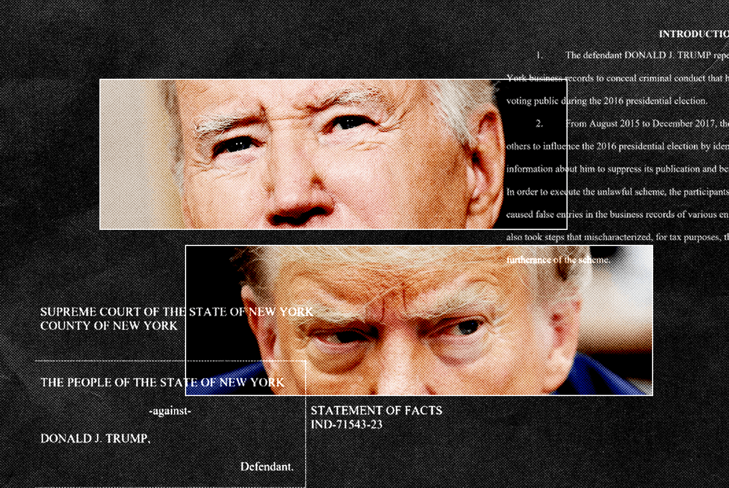 How Joe Biden talks about the Trump criminal cases without talking about them