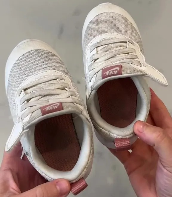 I’m a mum and was fed up with my kids outgrowing shoes quickly – my freezer hack means they expand for free 