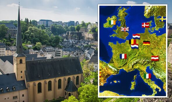 Incredible map shows the world’s 15 richest countries – with number one barely visible