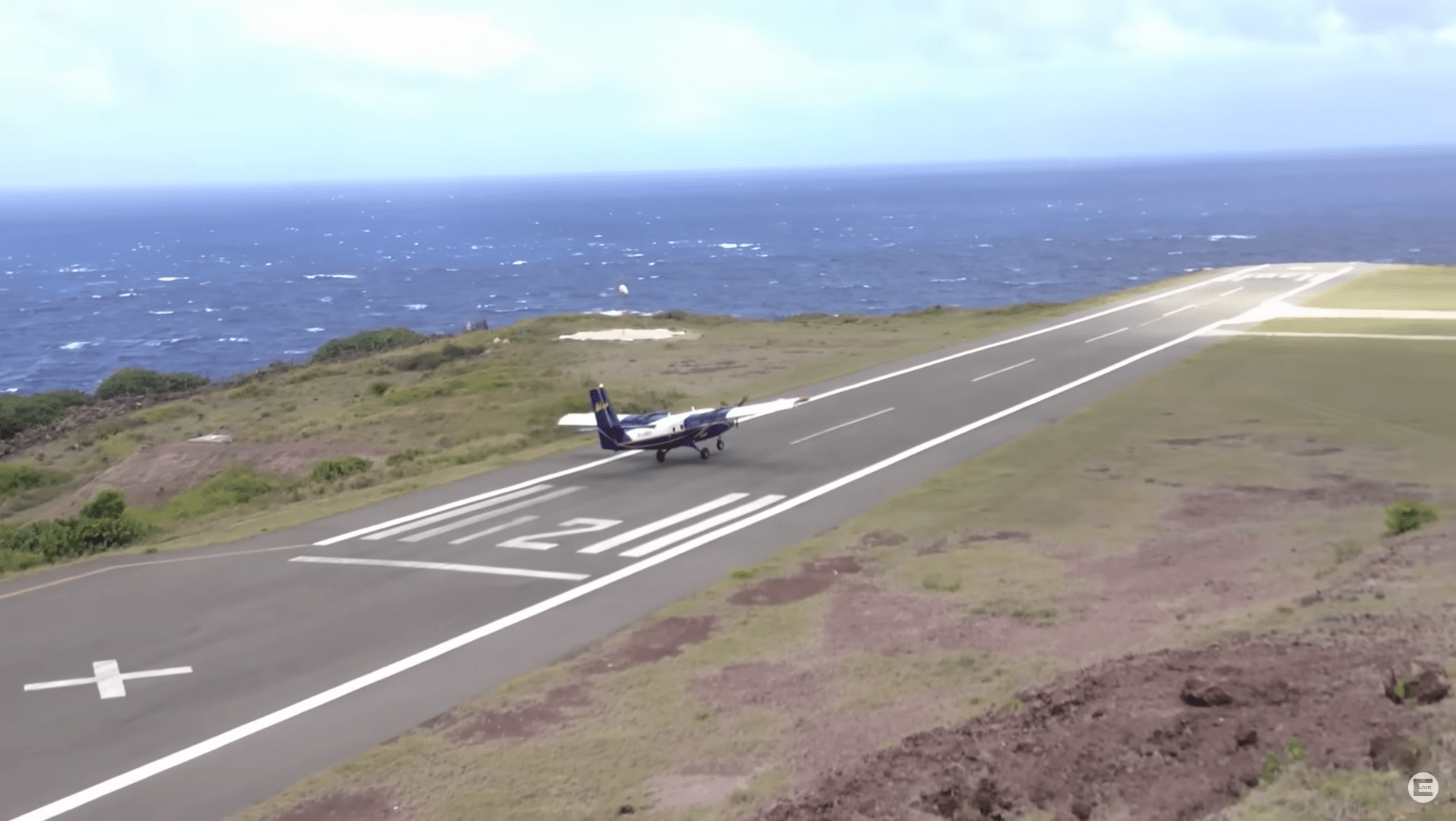 Inside world’s SMALLEST commercial airport with painfully short runway surrounded by cliff plunges and a teeny terminal
