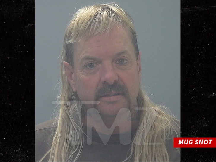 Joe Exotic Rocking Longer Mullet in New Mug Shot