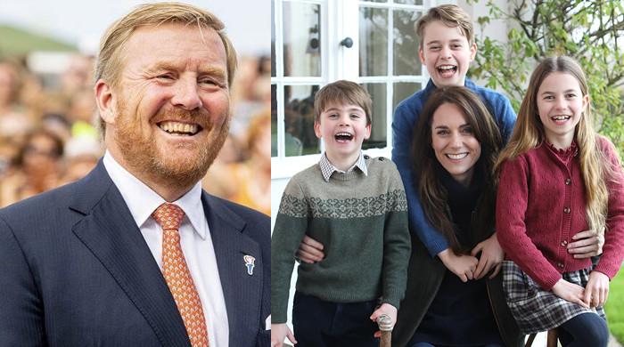 King of Netherlands makes fun of Kate Middleton altered photo scandal