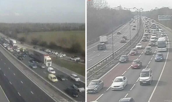 M4 and M11 traffic LIVE: Two major UK motorways forced to close over serious crashes