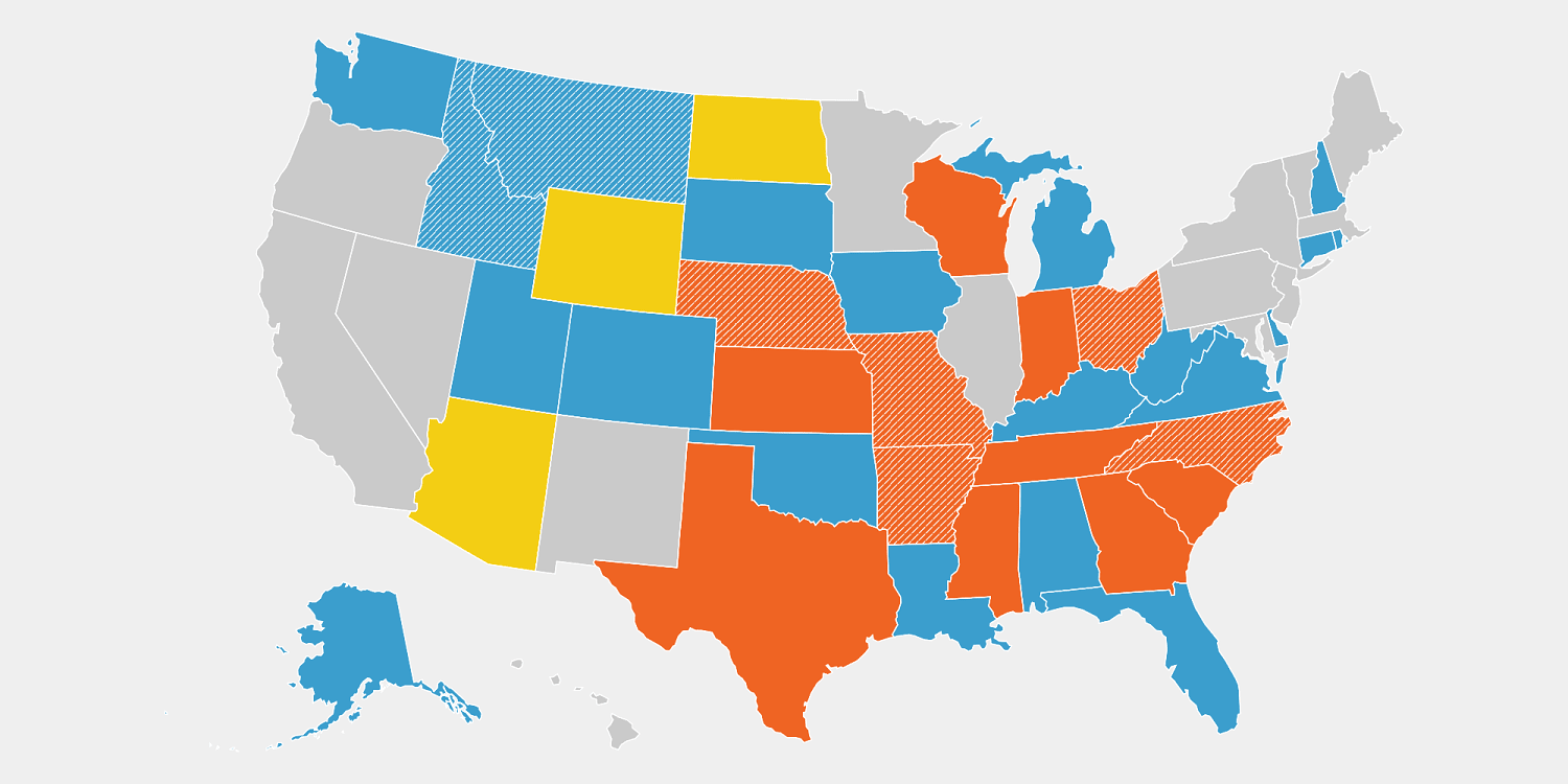 Map: 29 million Americans live under new voter ID laws put in place since 2020