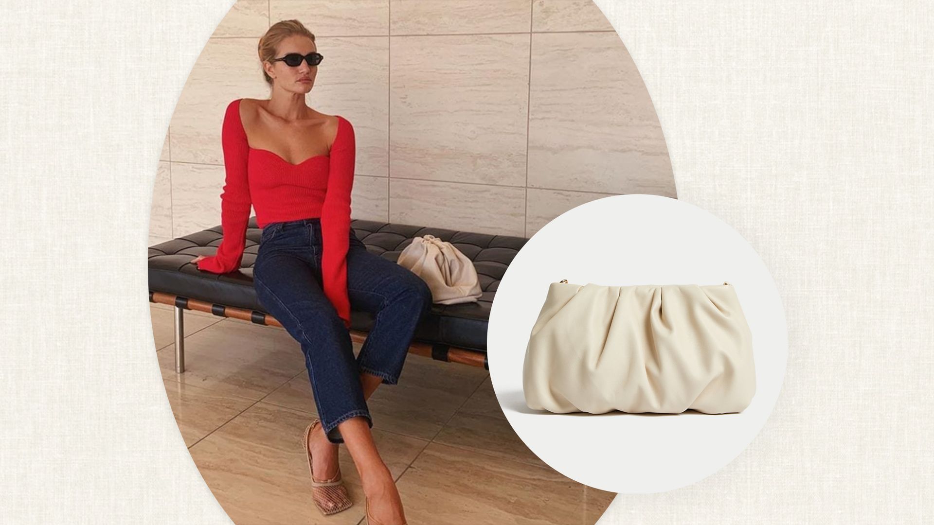 Marks & Spencer’s £29 clutch is almost identical to Rosie Huntington-Whiteley’s must-have designer bag