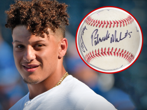 Patrick Mahomes Baseball Signed In H.S. Hits Auction, Expected To Fetch Five Figures