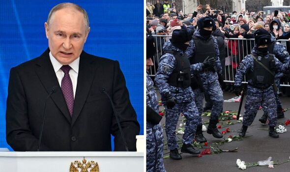 Putin ‘ordered FSB to prevent Soviet Union-style revolt’ after Navalny’s funeral