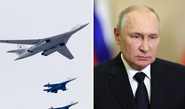 Putin’s prized £130M ‘Blackjack’ bomber targeted as Russian airbase blown up by Ukraine