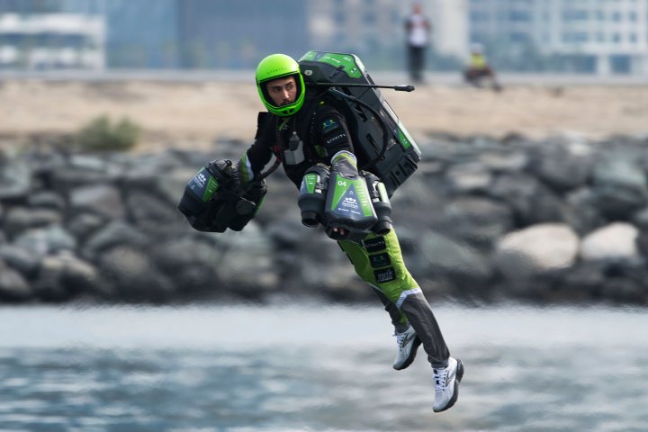 Ready, set, fly? First-ever jet suit race held in Dubai