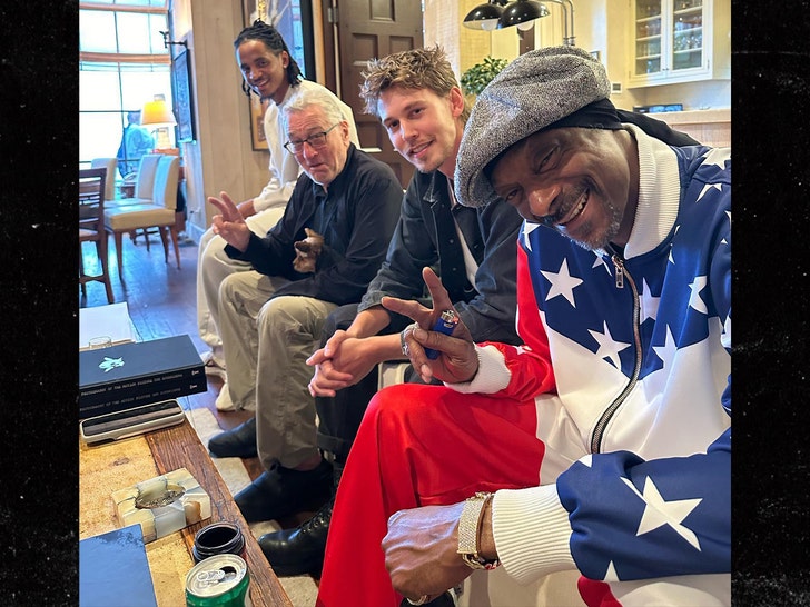Robert De Niro, Snoop Dogg and Austin Butler Have Private Dinner