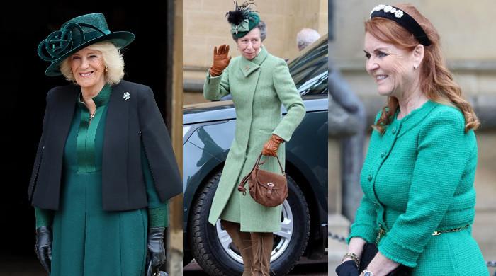 Royal family pays tribute to ailing Kate Middleton at Easter Sunday service