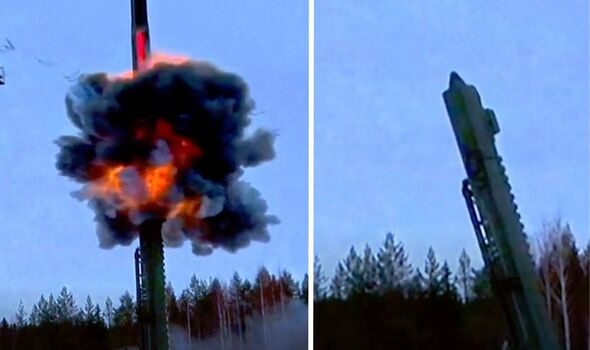 Russia launches ICBM just one day after Vladimir Putin threatens West with nuclear war