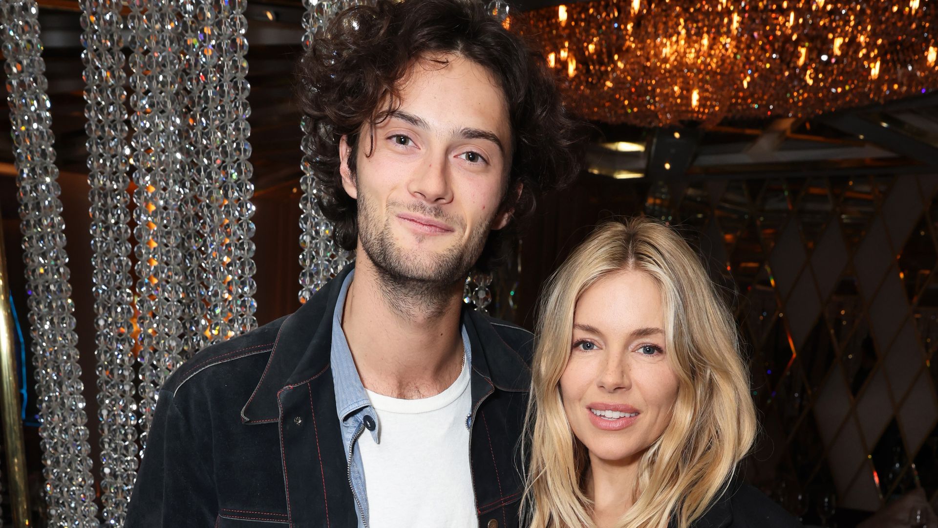 Sienna Miller, 42, and rarely-seen boyfriend Oli Green, 27, make stunning appearance after welcoming baby girl