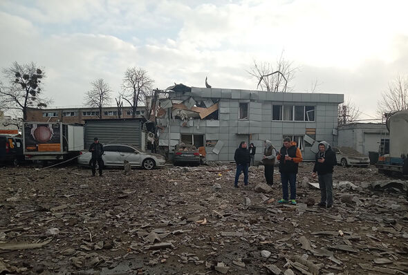 ‘The descent of a missile sounds like a speeding train – this is springtime in Kyiv’