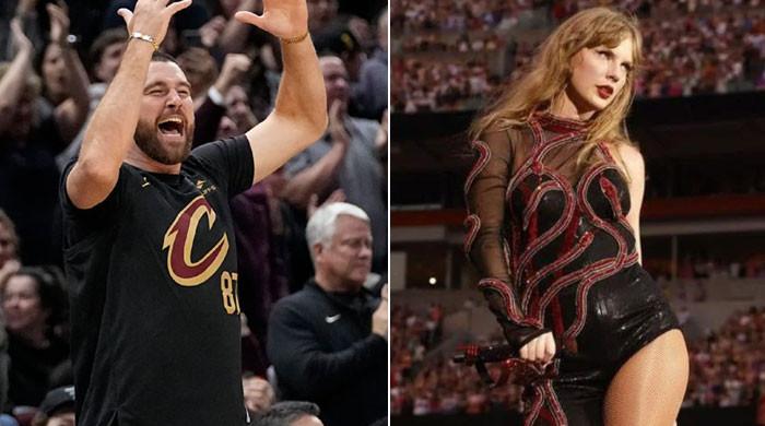 Travis Kelce attends ‘Eras Tour’ night four in Singapore with pals