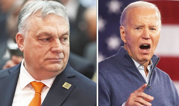 Viktor Orban and Joe Biden row explodes after US president’s remarks on Trump meeting