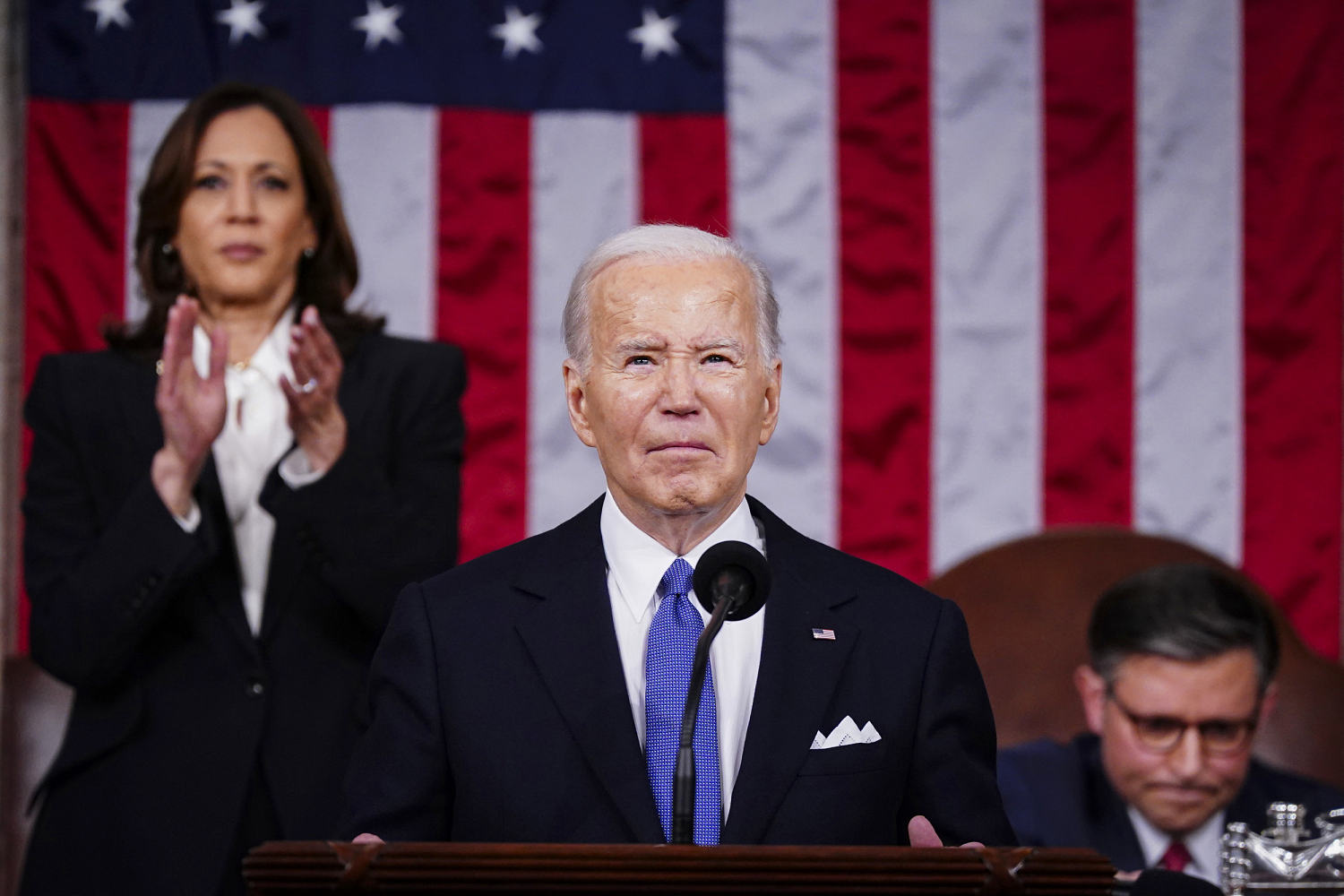 ‘Wake up’: Biden delivers fiery State of the Union — sparring with critics and swiping at Trump
