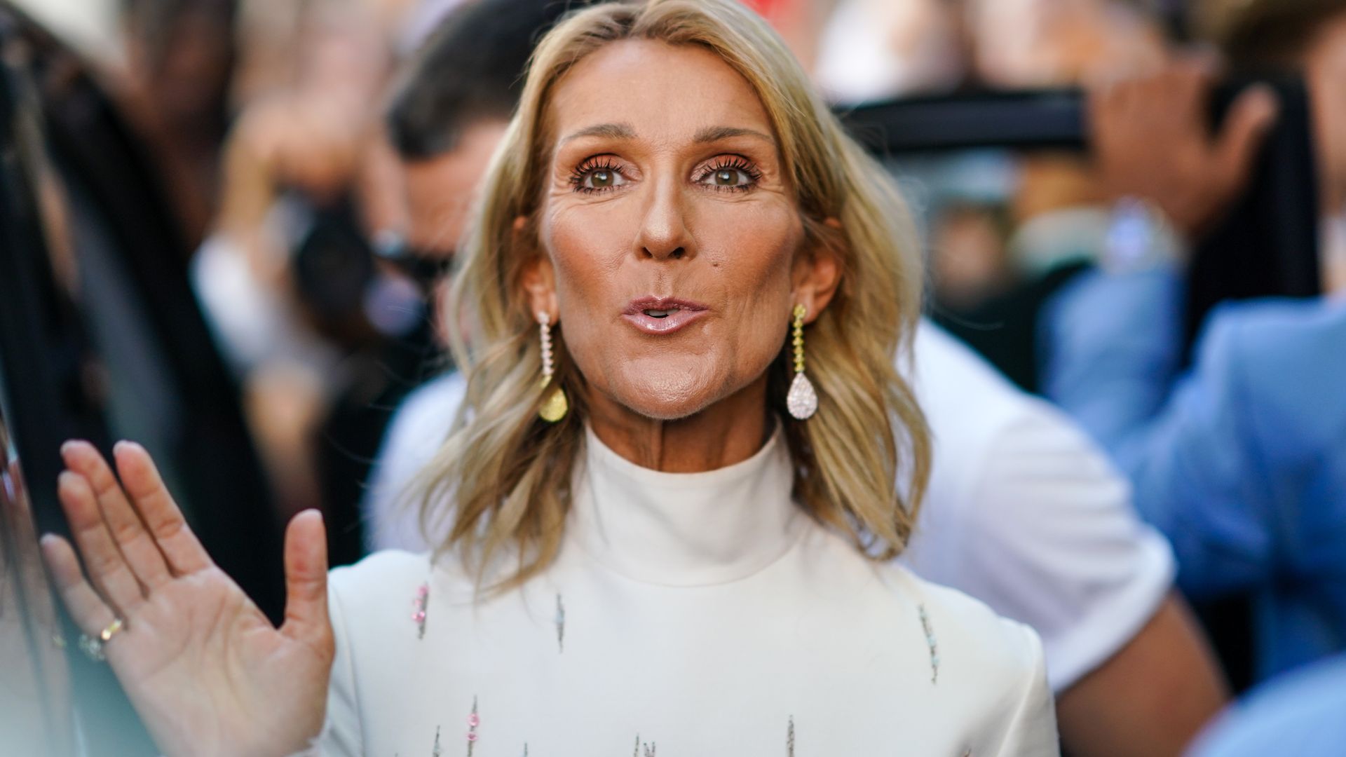 Celine Dion puts on daring display with toned physique as she makes surprise return to spotlight