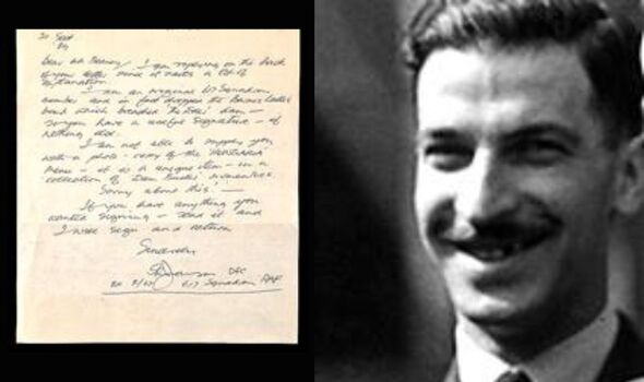 Incredible WWII memento up for auction after it’s found in Dambuster hero’s secret stash