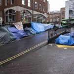 Inside Dublin’s migrant tent city as asylum seekers flee Rwanda deportation flights