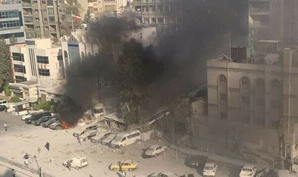 Iran Embassy airstrike: Revolutionary Guard Leader killed ‘by Israel’ in fiery blast