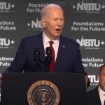 Joe Biden Again Reads Teleprompter Instruction During Speech, ‘Pause’