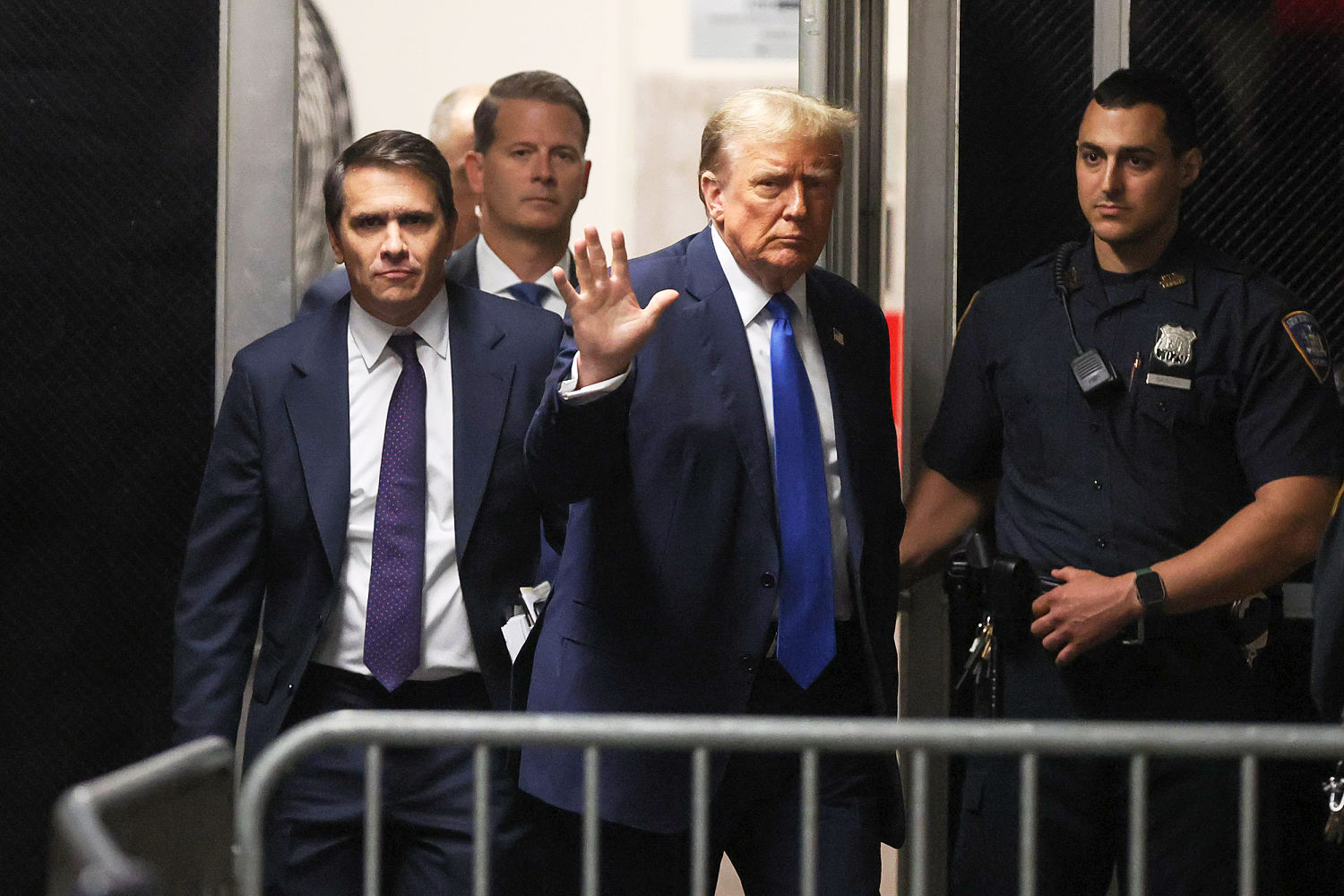 Jury selection in Trump’s hush money trial is complete after tense morning in court