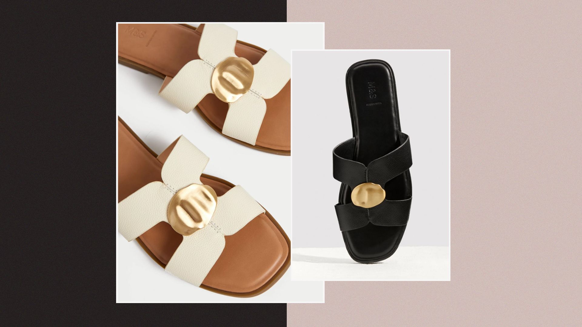 M&S shoppers rave over ‘designer looking’ flat sandals saying the gold decoration ‘elevates them from the ordinary’