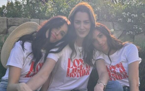 Smiling Meghan Markle hailed ‘an inspiration’ as she poses with pals in matching T-shirts