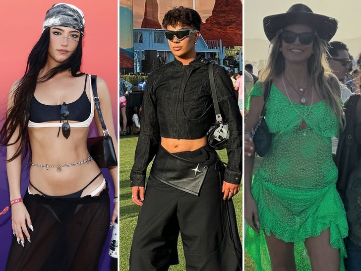 Stars At Coachella … Day 1 In The Desert Looks Hot!