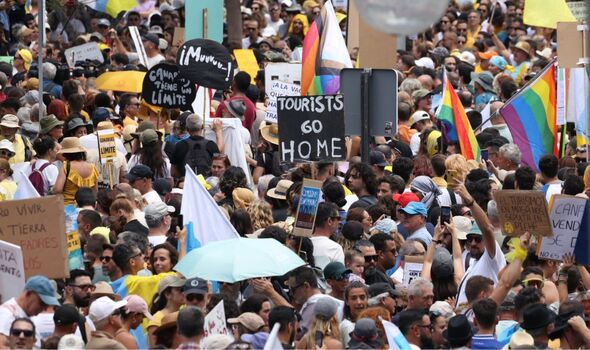 Tenerife’s blow to Brits as daily tourist charge plan floated as protest engulfed island