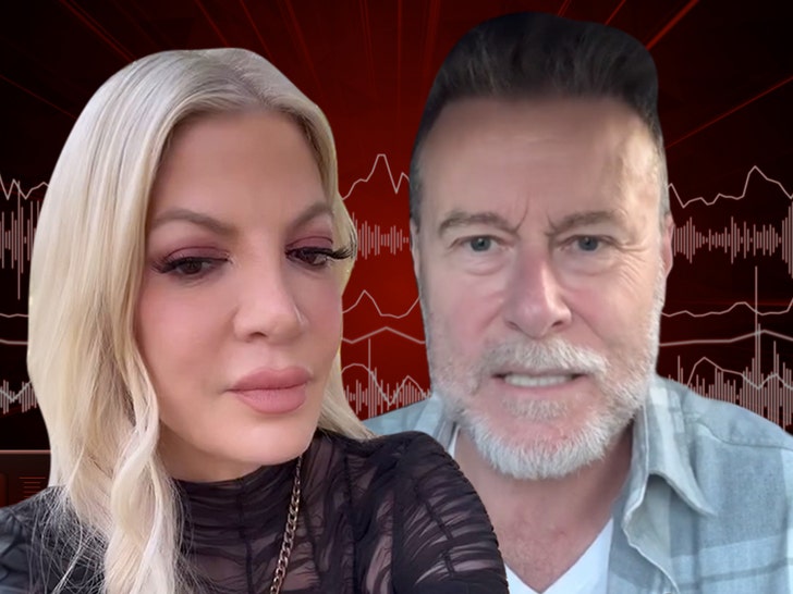 Tori Spelling Breaks Divorce News to Dean McDermott on Podcast