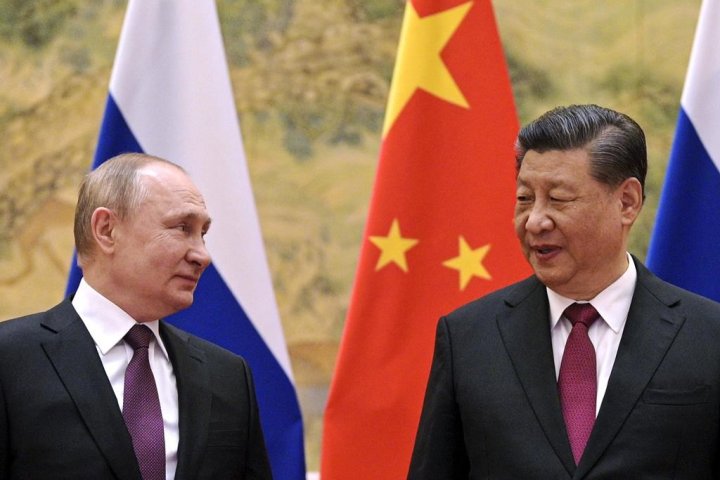 U.S. says China backing Russia’s war effort in Ukraine through trade, intel