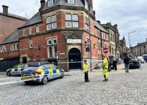 UK town centre on lockdown after ‘woman accidentally donates live grenade’