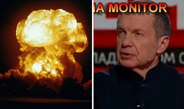Vladimir Putin’s puppet warns UK to be ‘buried under radioactive wave’ in chilling threat