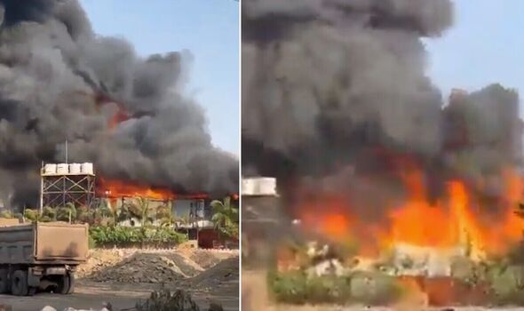 At least 20 dead after horror fire engulfs arcade with children feared trapped inside