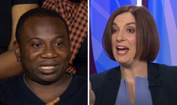 BBC Question Time audience member rips into Labour MP for ‘not answering questions’