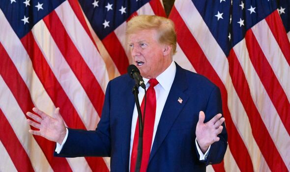 Donald Trump rambles for extraordinary 39 minutes as viewers plead ‘Oh my word’